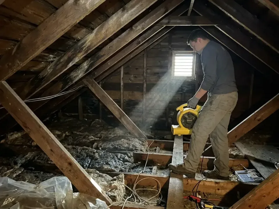 attic-water-damage-drying-proc-007 — frequently asked questions, Emergency Water Extraction & 24/7 Flood Response in Lauderd…